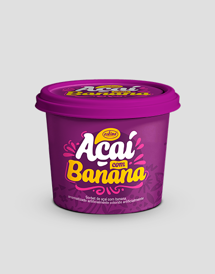 Açai com banana
